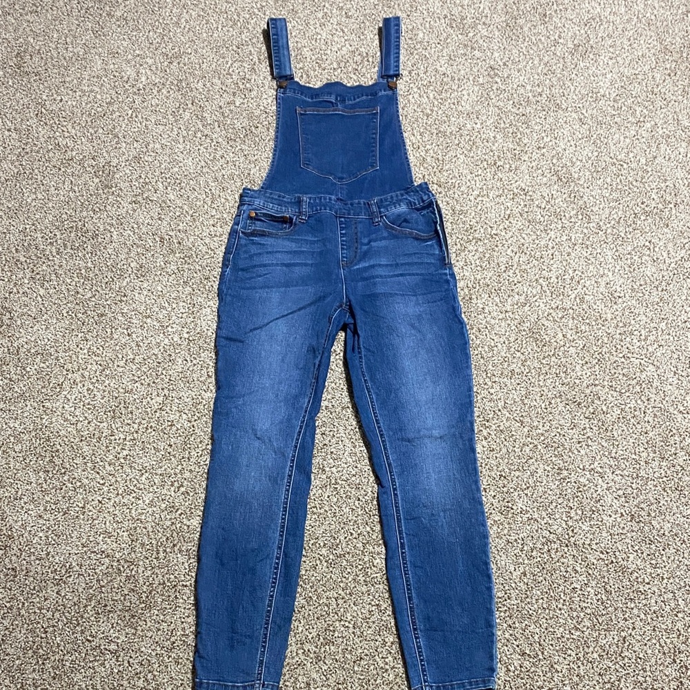Wrangler bib overalls.